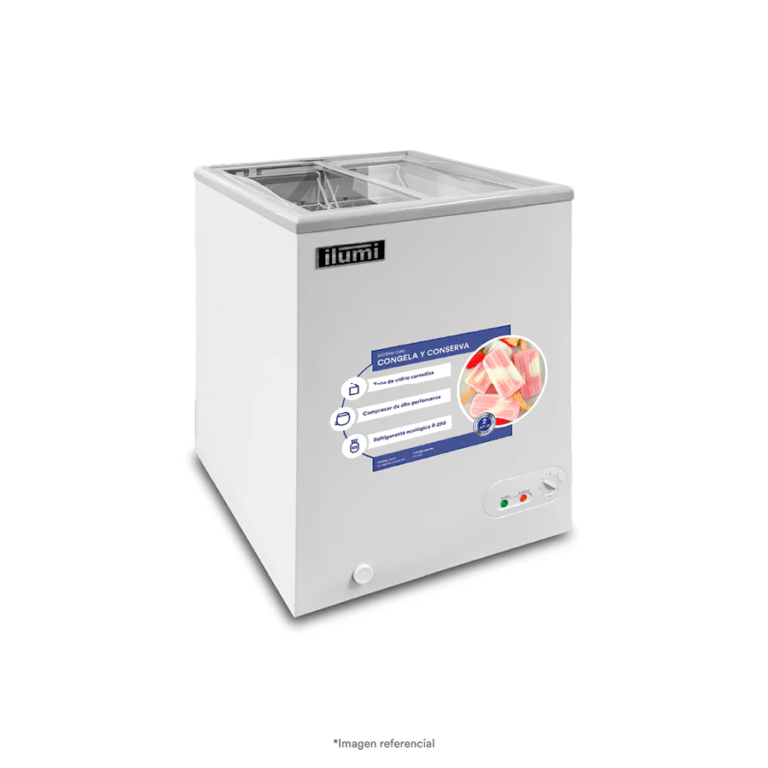 Congeladora Tapa Vidrio