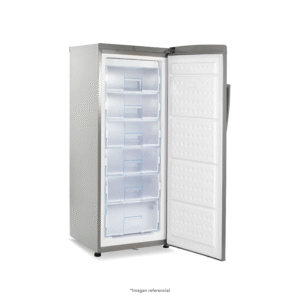 Congelador vertical con 6 cajones de 280 litros